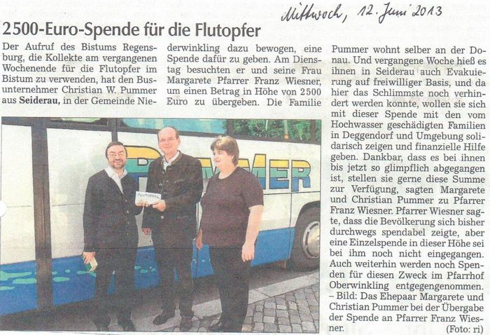 Straubinger Tagblatt Juni 2013